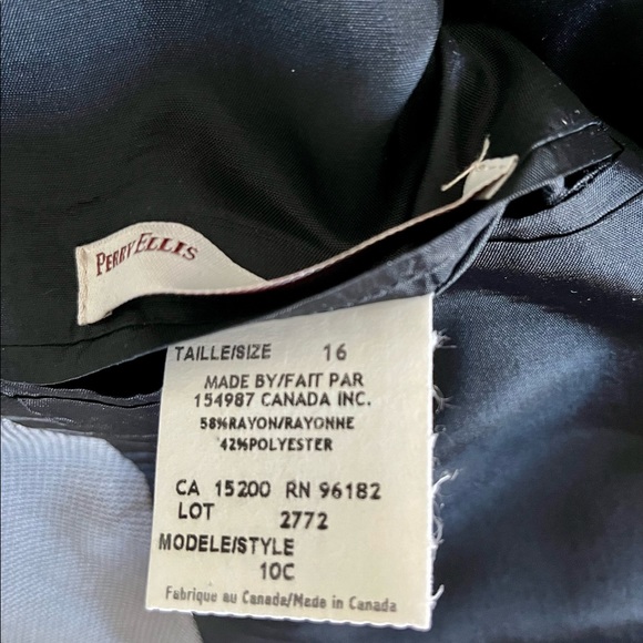 Perry Ellis Blazer/Sport Jacket sz16 - Picture 4 of 4
